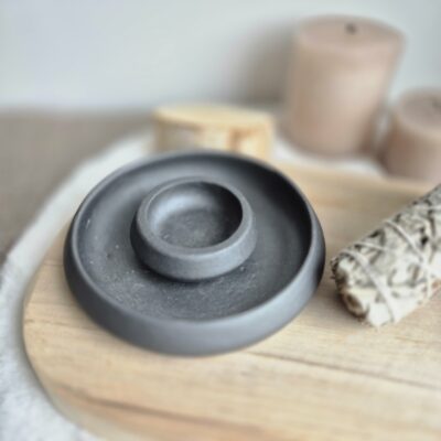 Brûleur Sauge et Palo Santo Gris